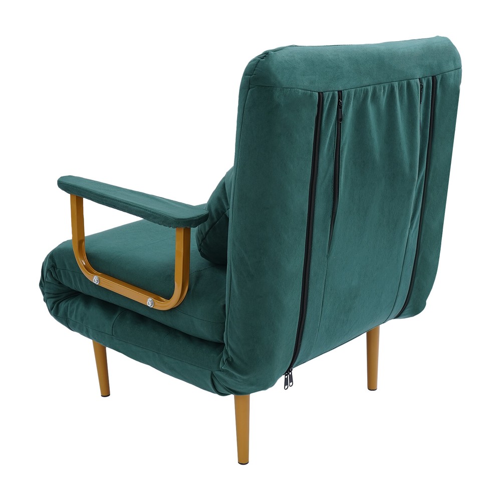 Convertible Sofa Bed with Adjustable Backrest and Stylish Design