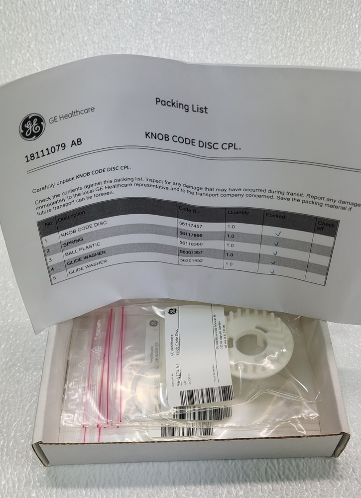 Cytiva  18111079 KNOB CODE DISC CPL.