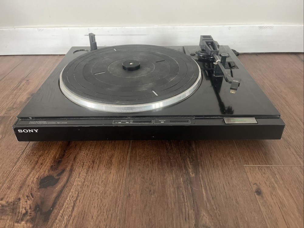 Sony Fully Automatic Stereo Turntable System PS-LX435 UNTESTED