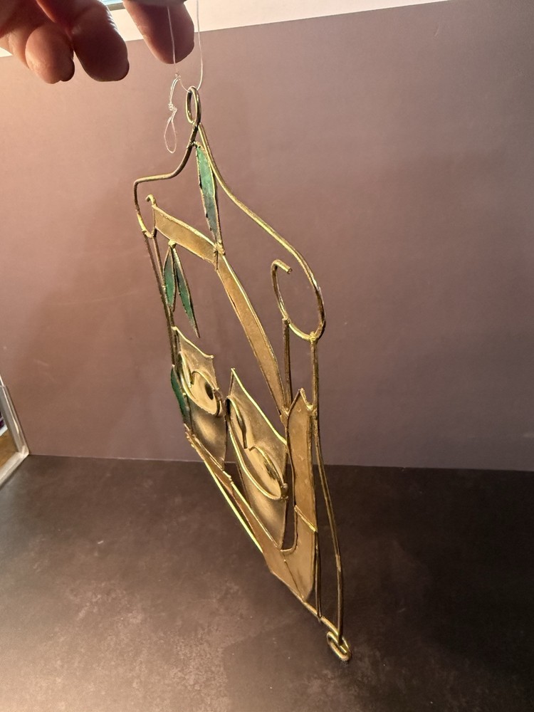 Vintage Owl Suncatcher
