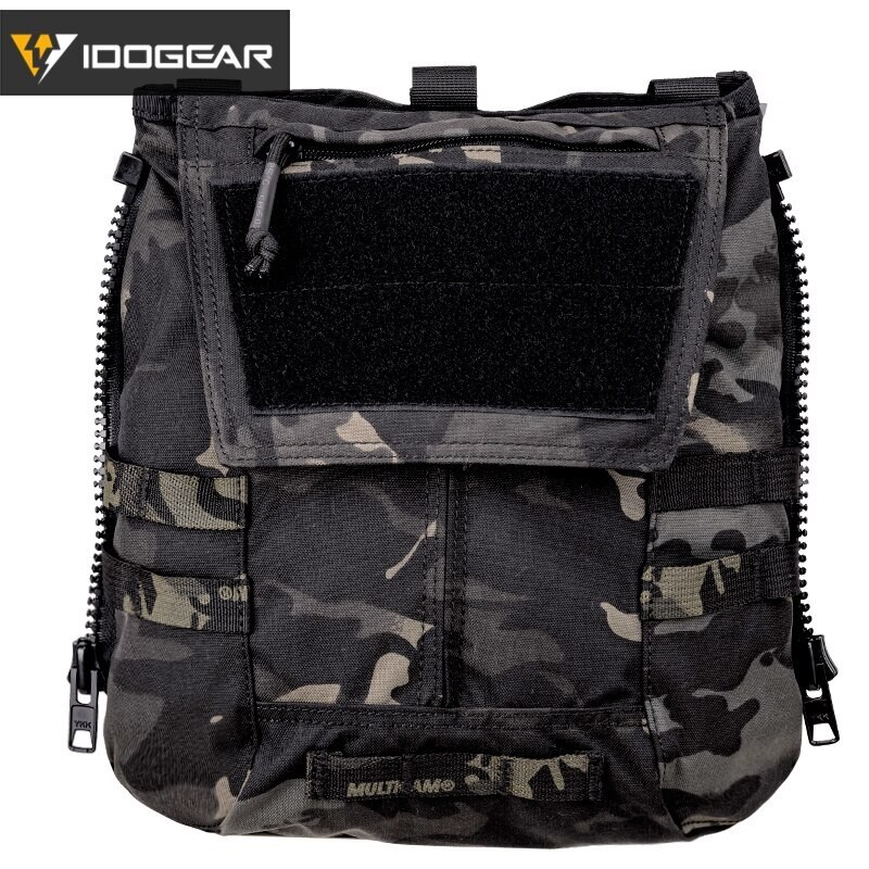 Tactical Zip-on Panel Pouch JPC2.0 CPC AVS Vest Rear Panel Backpack