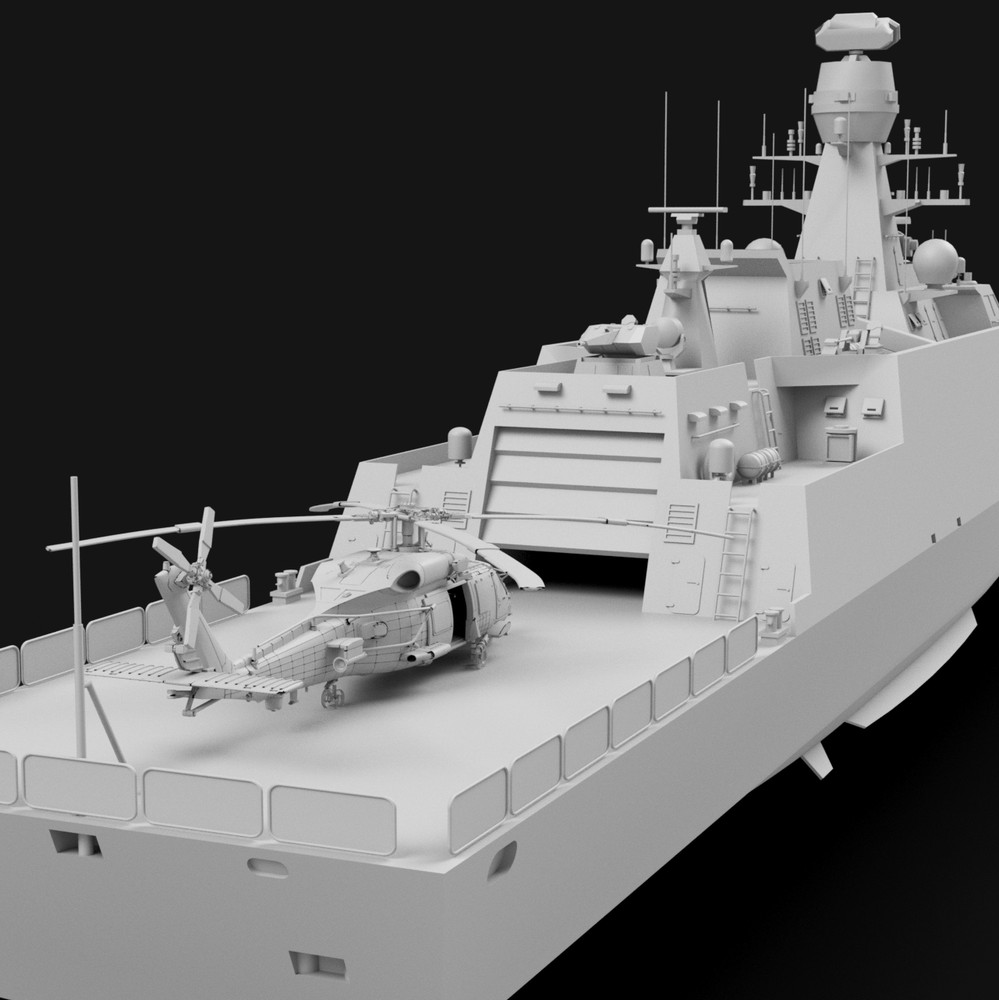 ADA Class Corvette, escala 1/350