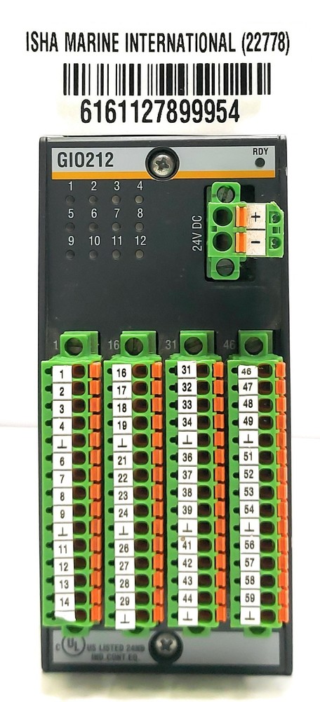 Bachmann GIO212 Universal Input/Output Module 373693.021