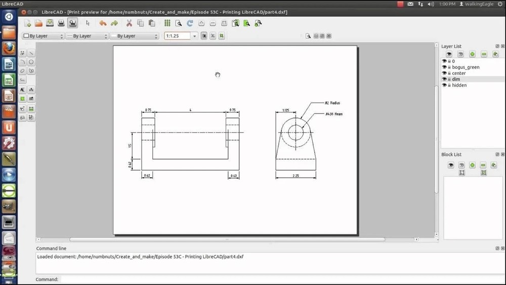 Libre Cad 2D CAD Software for Windows & MacOS