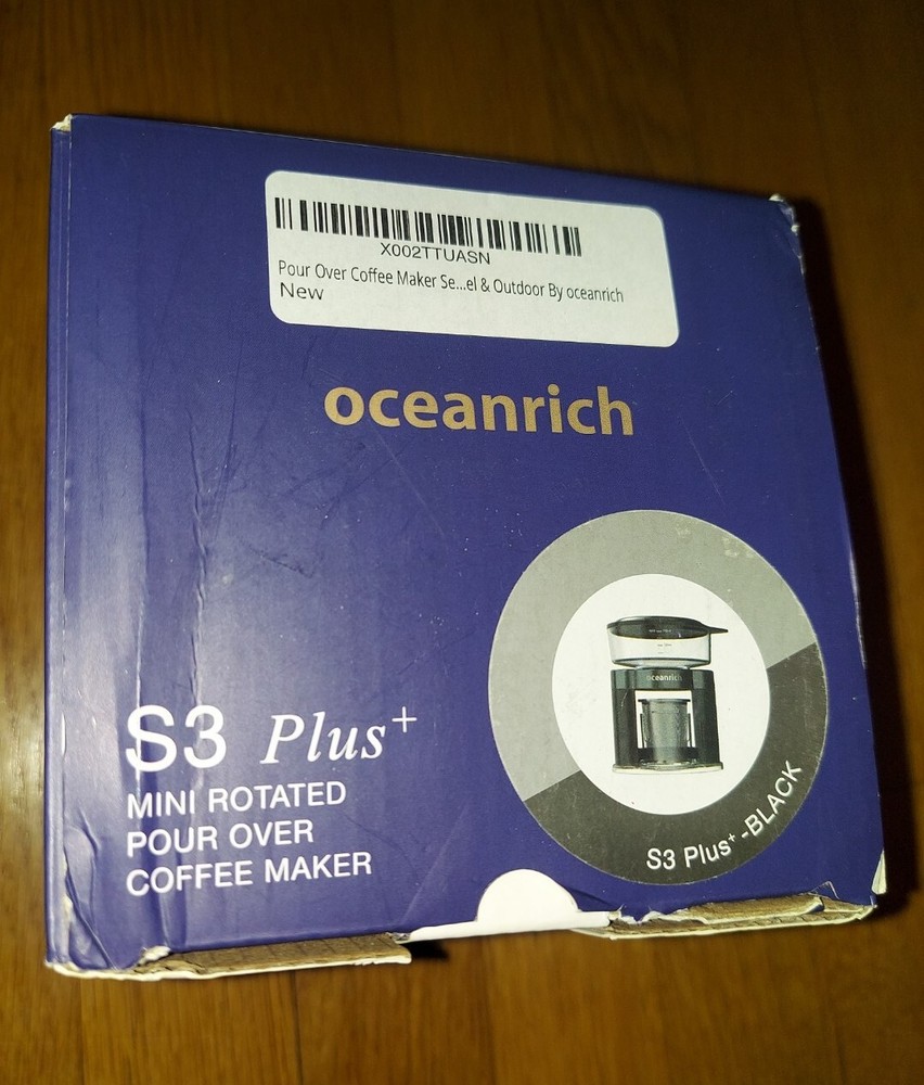 oceanrich S3 Plus+ Pour Over Coffee Maker Set Automatic Brew Single Cup 8.5 oz
