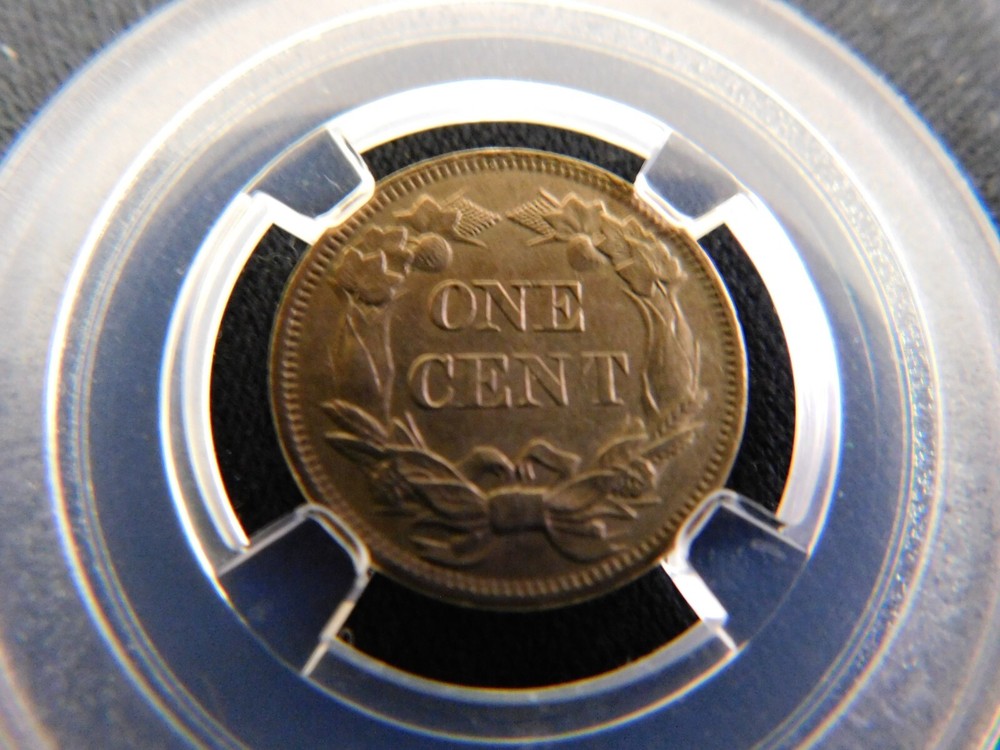 1858 FLYING EAGLE CENT SMALL LETTERS ( UNCIRCULATED )