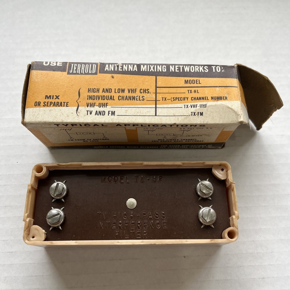 JERROLD Antenna Mixing Networks TX-HP High Pass Interference Filter