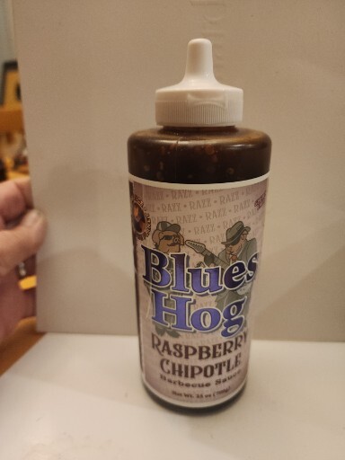 Blues Hog Raspberry Chipotle BBQ Sauce 25 oz Squeeze Bottle