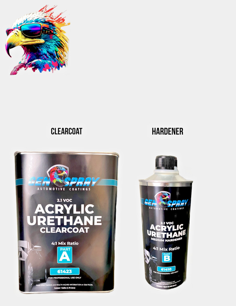 GEN-SPRAY ACRYLIC URETHANE CLEARCOAT