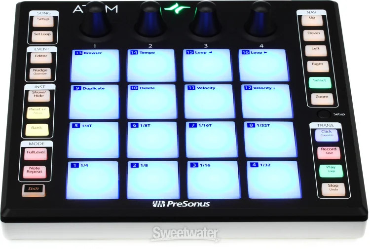 PreSonus ATOM 16-pad Performance Controller