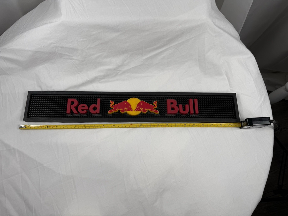 Red Bull Rubber Rail Bar Mat