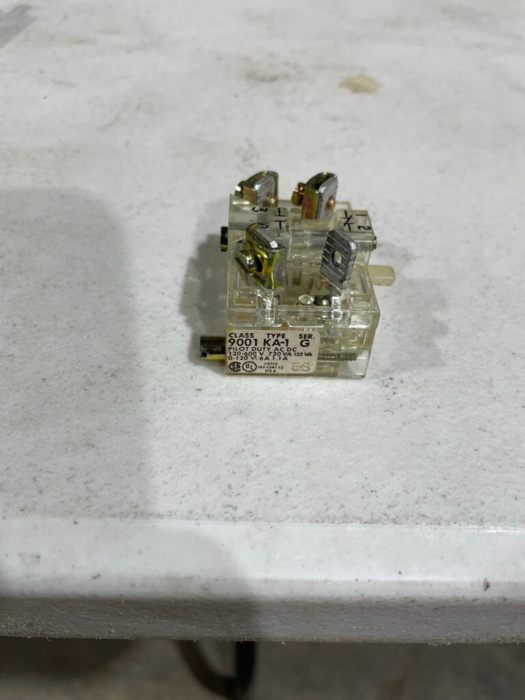 SQUARE D 9001 KA1 CONTACTOR BLOCK W377