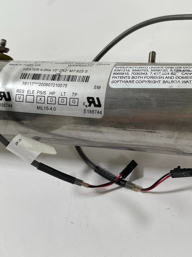 Balboa Heater Assembly 4Kw 58117 - Pre-owned Untested