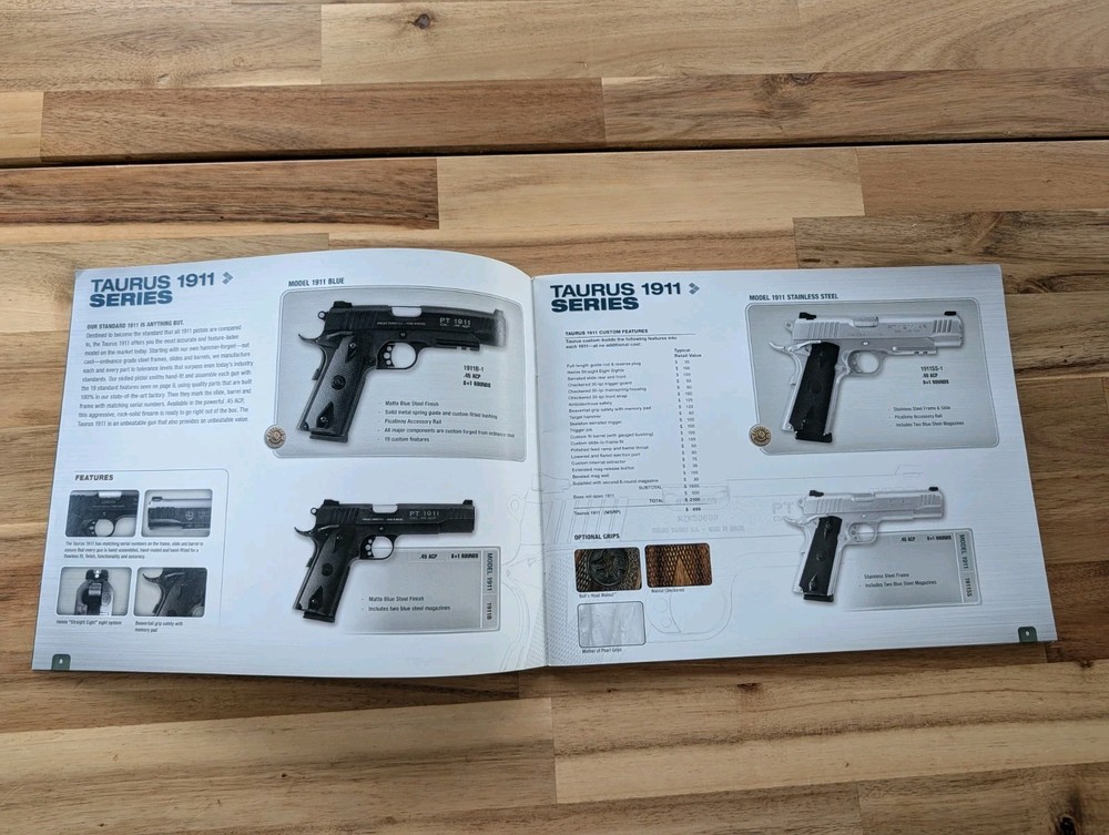 2008 TAURUS Gun Catalog