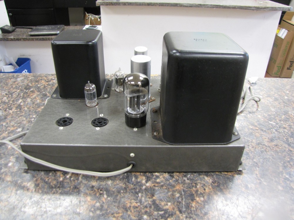 Vintage Heathkit Heath Amplifier A-9 HTF -Powers On- NA46