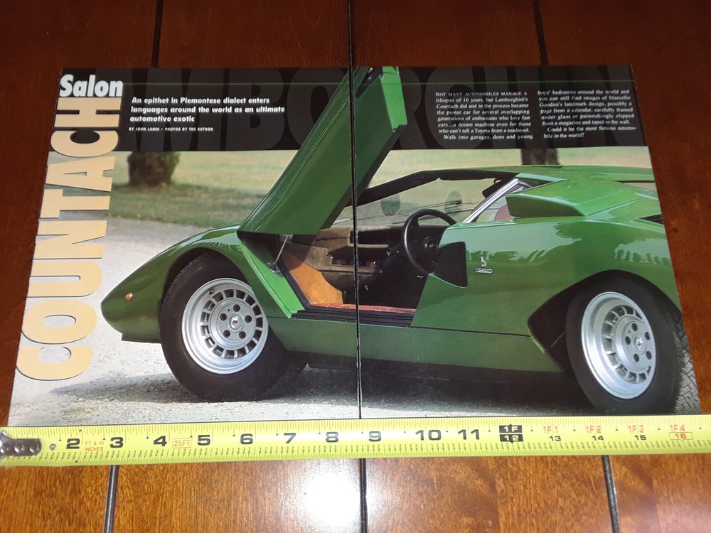 LAMBORGHINI COUNTACH PROTOTYPE ORIGINAL 2004 ARTICLE