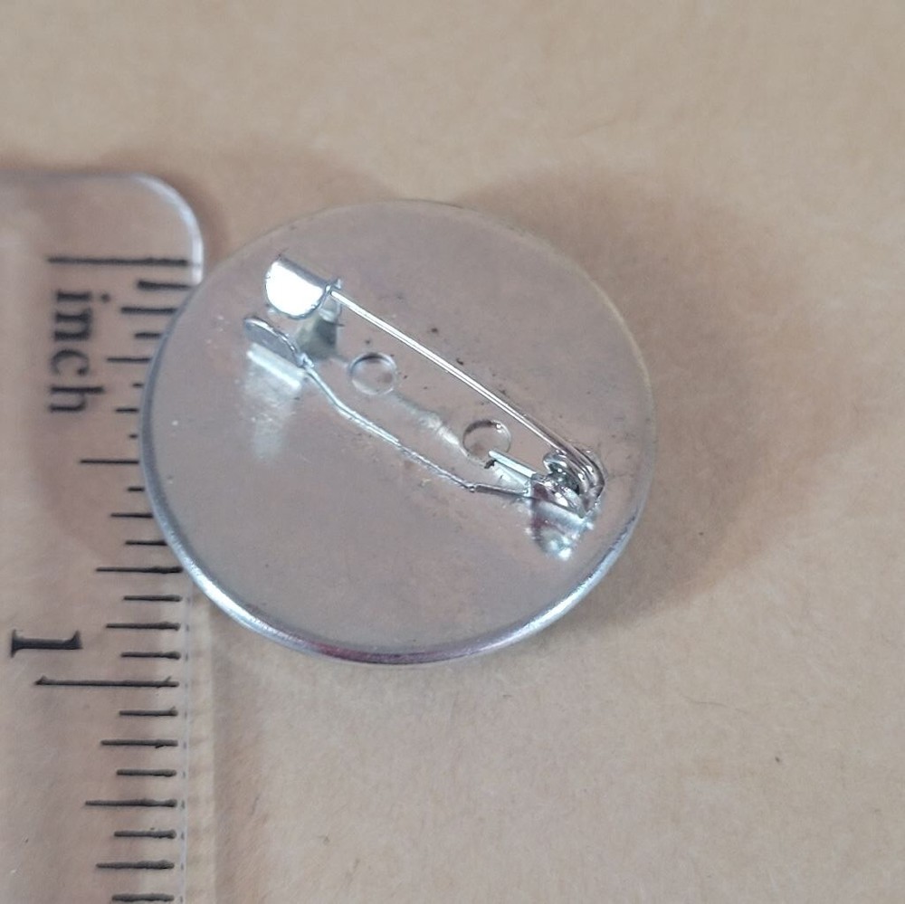 Grateful Dead Steal Your Face Dome Pin Red Blue