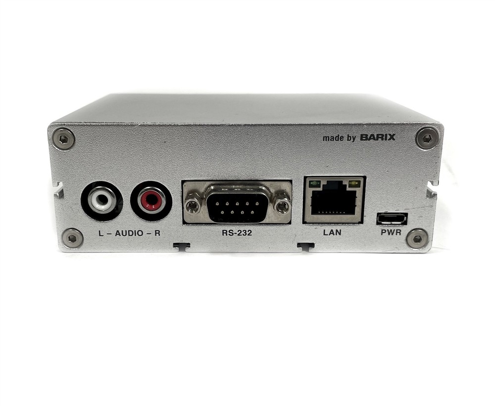 Barix Instreamer Network Audio Encoder 2012.8076