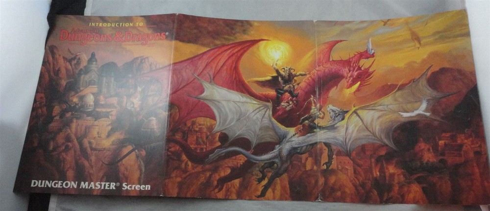 Introduction to Advanced Dungeons and Dragons Dungeon Master's Screen