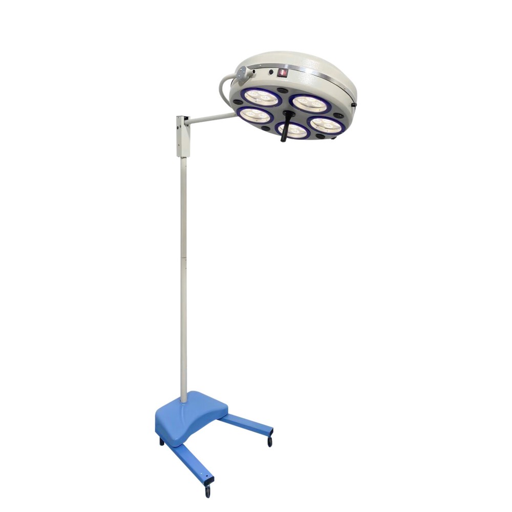 Surgical LED Operating Light Floor Standing Shadowless Dental Examination Light