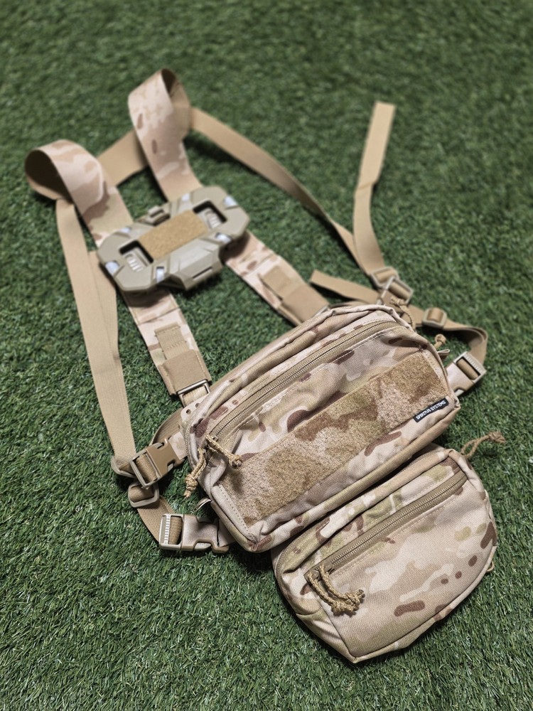Spritus Systems  Mk6 Micro Flight Chest Rig 556 3 Mag Insert