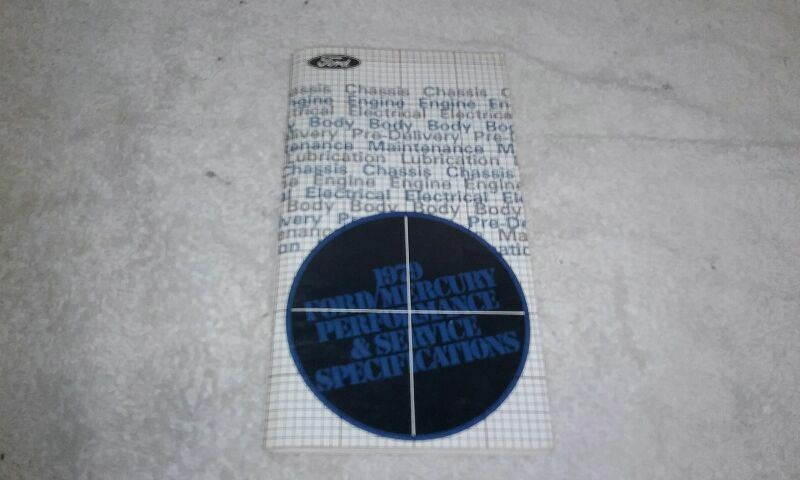 MERCURY   1979 Owners Manual 761037