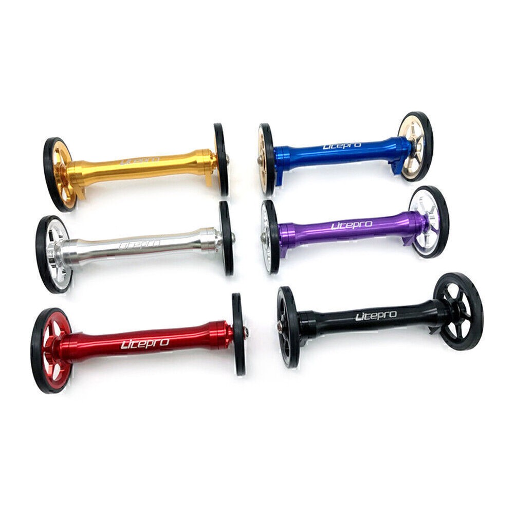 Alloy Easy Wheels Double Roller + Extension EZ Wheel for Frame set cl