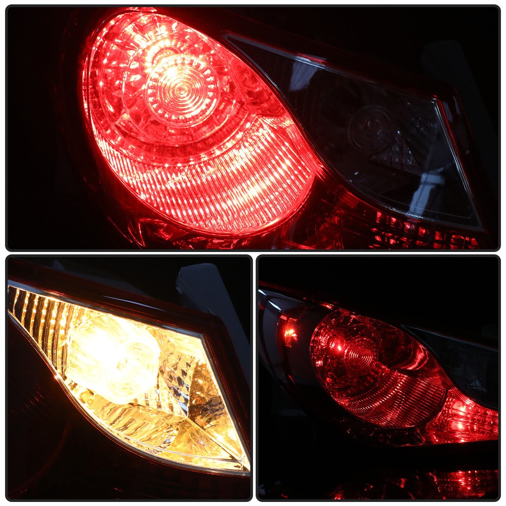 Driver Left Tail Light For 2011-2014 Hyundai Sonata Outer Side Mounted Halogen