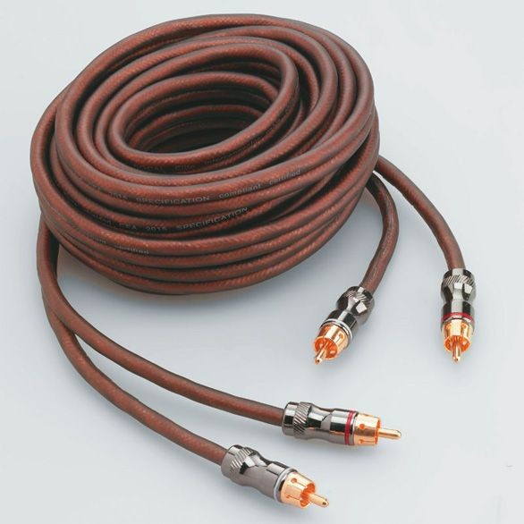 Focal ER5 Elite Stereo RCA Cable 5m High Performance Triple Shielded RCA