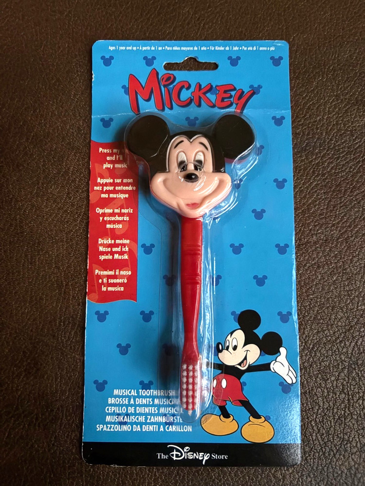 Mickey Mouse childs Toothbrush NIP