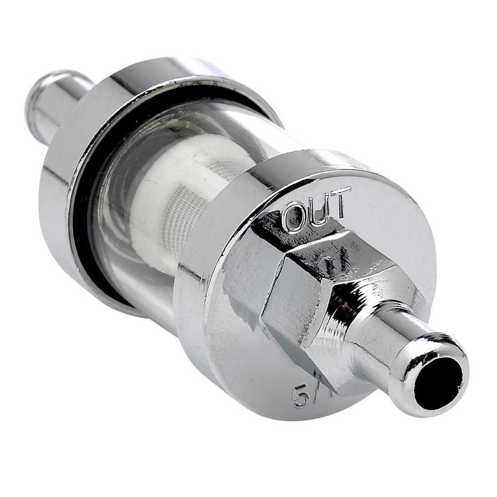 Fuel Filter - 5/16" line - Glass