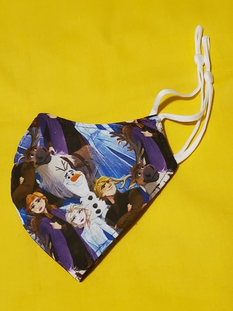 Kids Frozen Adjustable Face Mask