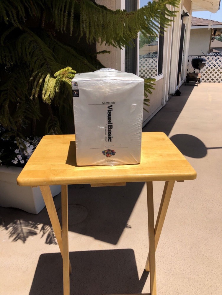 NEW Microsoft Visual Basic 4.0 Professional Upgrade Version Windows (Sealed).