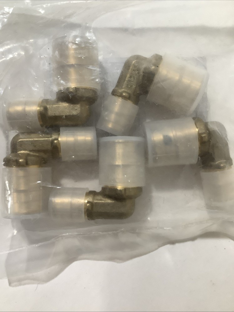 PEX A 5 Pack Fitting 1/2" X 3/4" Elbow Plumbing Accessories 2XP4L64 Efield