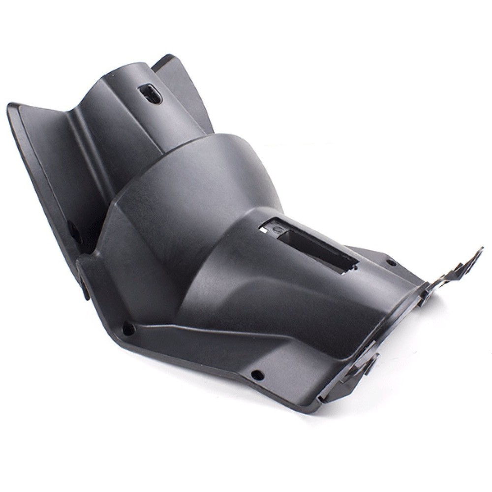 Front Footwell Panel - Facing Knees Painted Plastic Fairing Screw-on Black FRONT