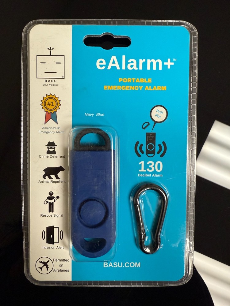 BASU eAlarm+ 130DB - Navy Blue