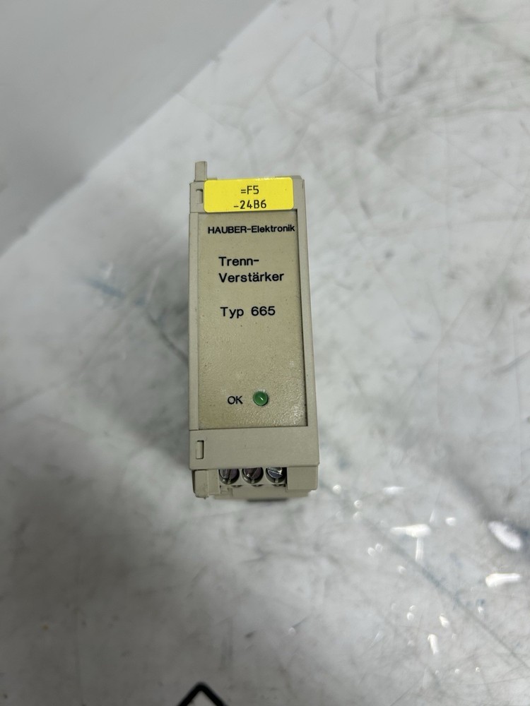 PE, Process Electronics 665.01.04.0, 69176, Type 665 Isolation Amplifier, Hauber