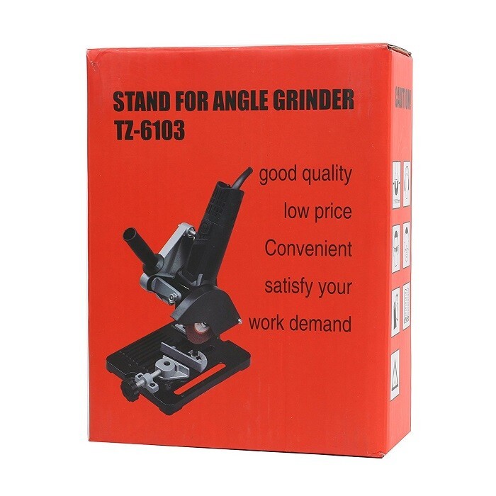 Angle Grinder Stand Grinder Holder Cutter Support Cast Iron Base Angle Mill4"-5"