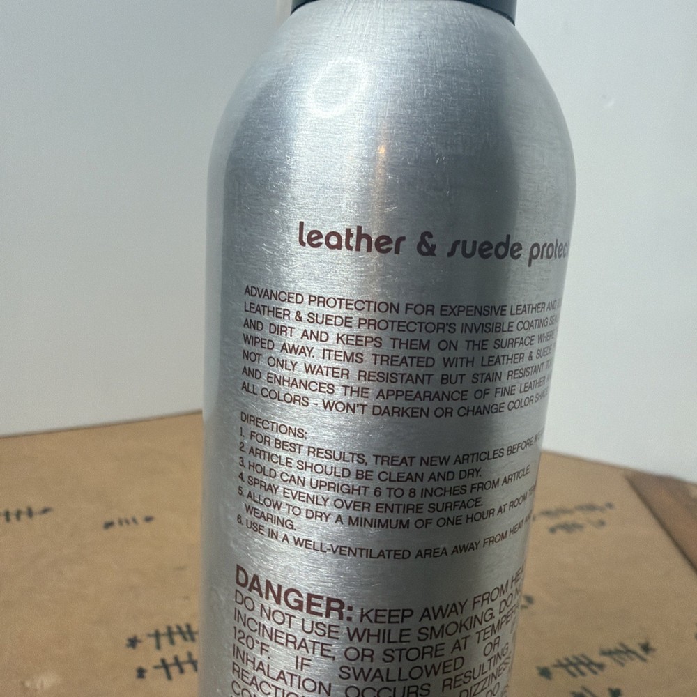Wilsons Leather Leather & Suede Protector Spray 10 Oz NOS
