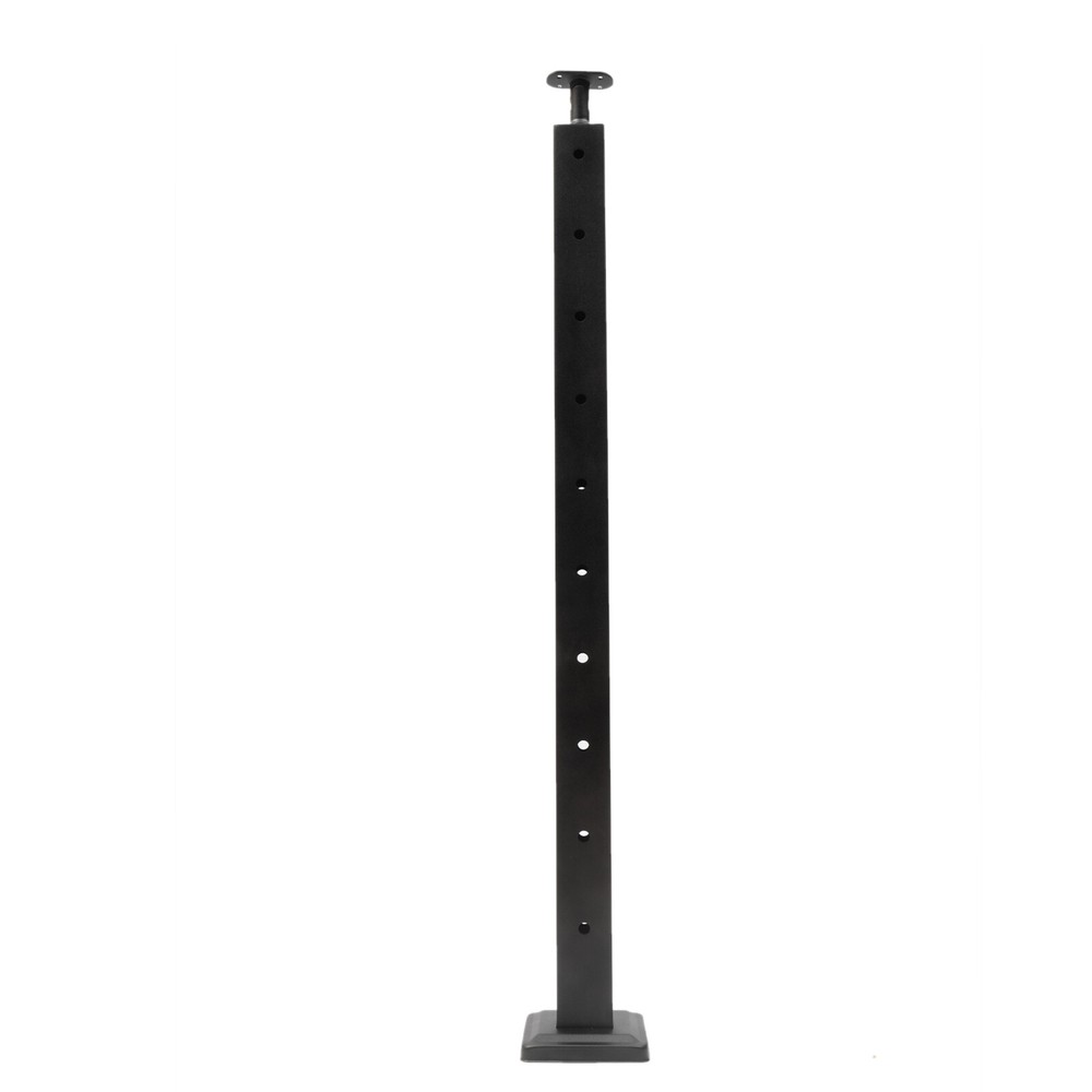 Cable Railing Post Railing Column 36"x2"x2" Level drilled Post Adjustable Top US