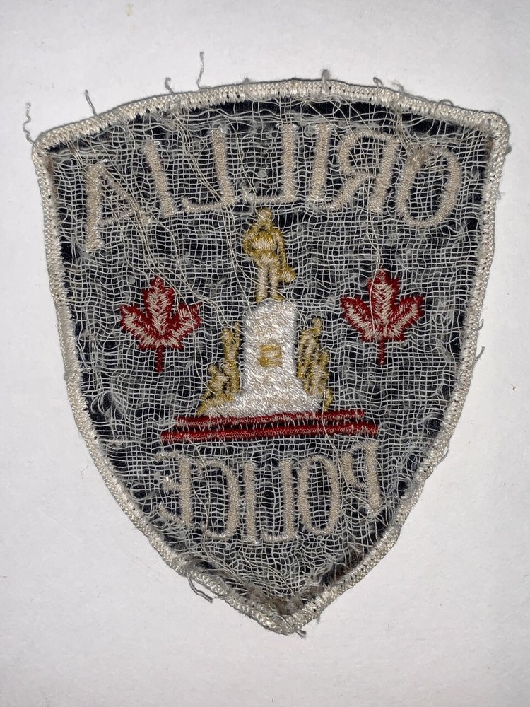 Orillia Ontario Police Patch