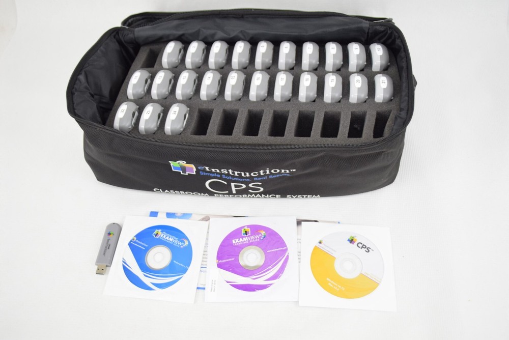 eInstruction Classroom Performance System Clicker Handheld Student response