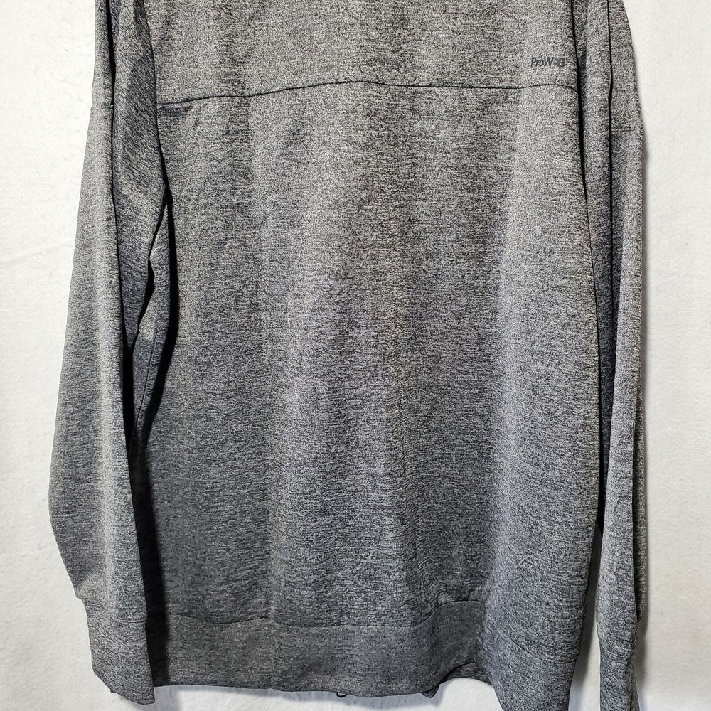 Spyder Jacket Mens XL Pullover Active Performance Top Grey Activewear Zip NWT