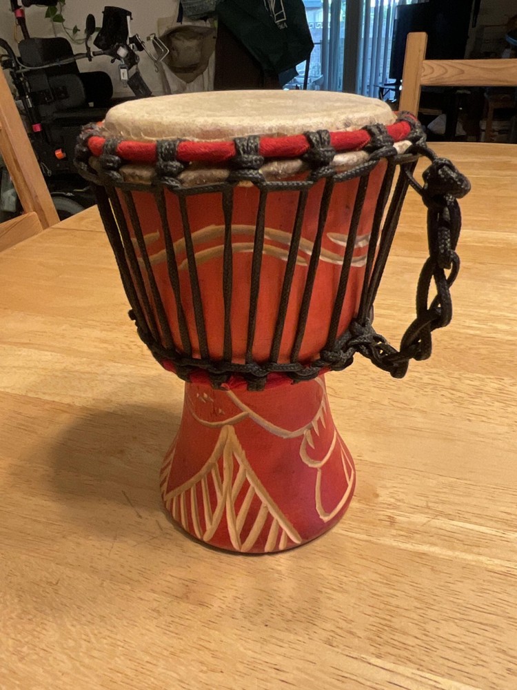 Vintage African Djembe Drum
