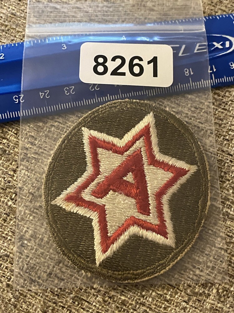US Army 6th Army A Patch INV8261