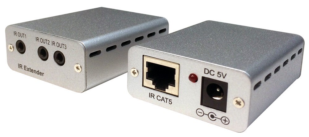 IR Remote Control Over Ethernet Extender IR Remote Blaster Repeater - Max 800FT
