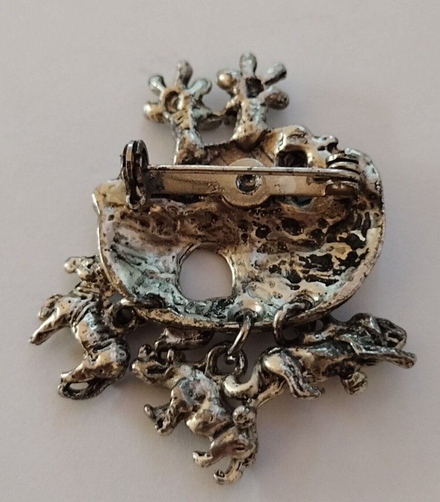 Noah's Arc Dangle Animal Charms Pin