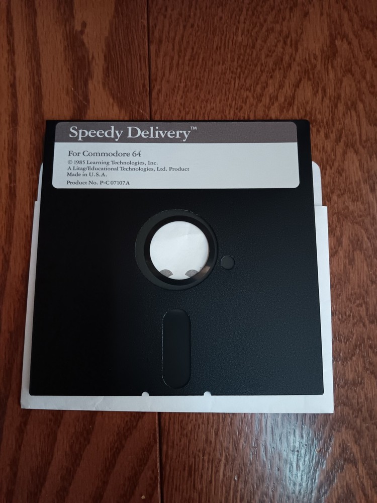 Commodore64 Speedy Delivery Thinking Strategy Series Panda Learbing Technologies