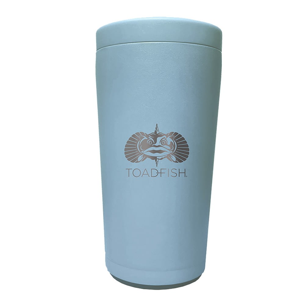 Toadfish Non-Tipping Can Cooler 2.0 - Universal Design - Light Blue, 5017