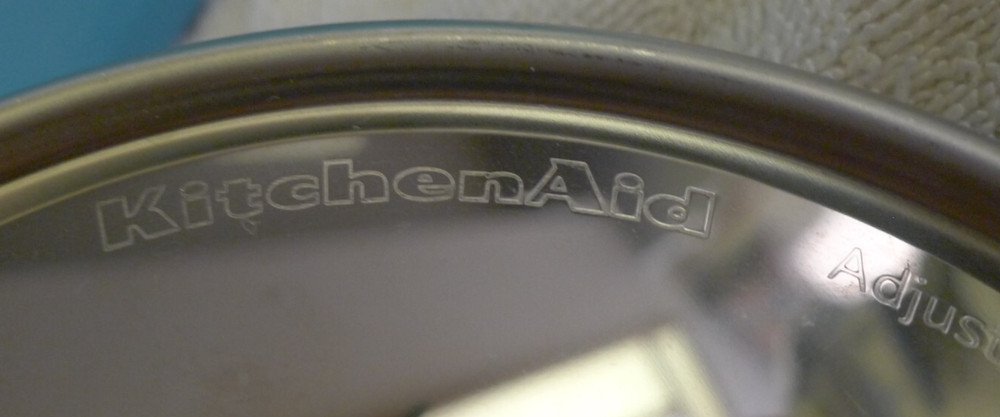 KitchenAid Food Processor Adjustable Slicing Accessory Stainless Steel 523770